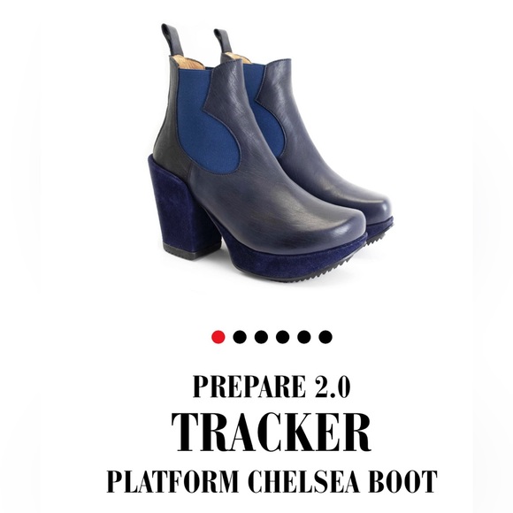 Fluevog Tracker 2.0 Platform Chelsea Boot - Picture 1 of 5